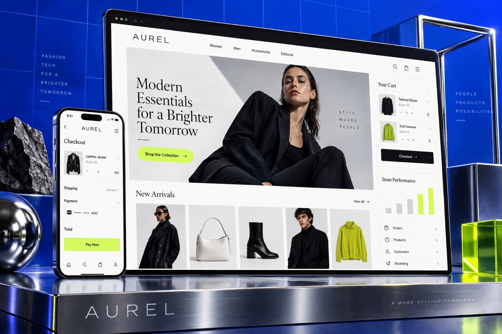 Aurel Commerce Platform project presentation